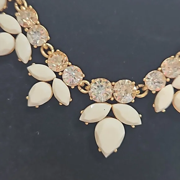 Vintage J.Crew white with rhinestones - Picture 4 of 8